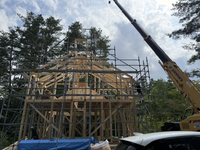 みそら野建て方行いました！